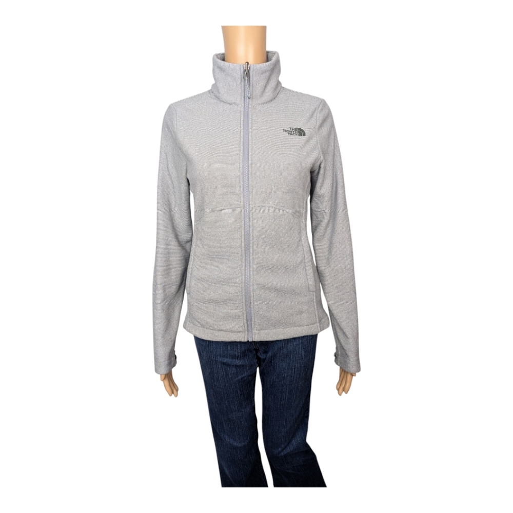 The North Face Gray Full Zip Jacket S